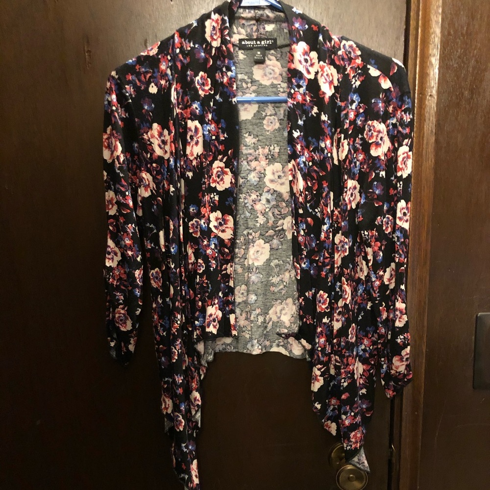 Flower cardigan